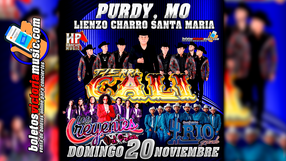 LIENZO CHARRO SANTA MARIA  PURDY, MO. DOMINGO 20 DE NOVIEMBRE