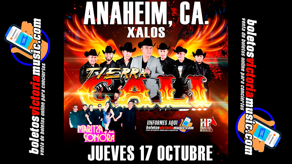 XALOS, ANAHEIM,CA.JUEVES 17 DE OCTUBRE