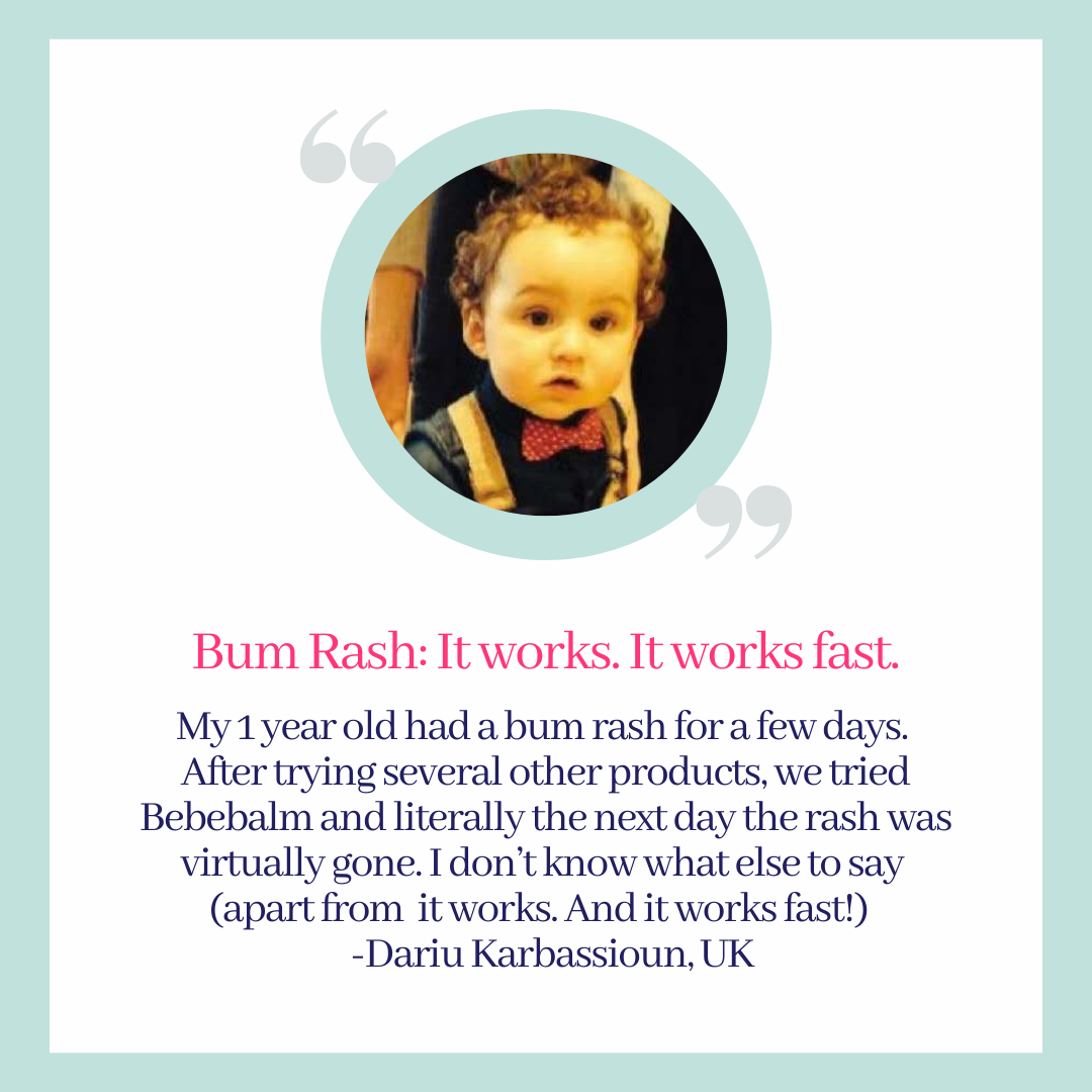 Bum Rash: It works. It works fast.