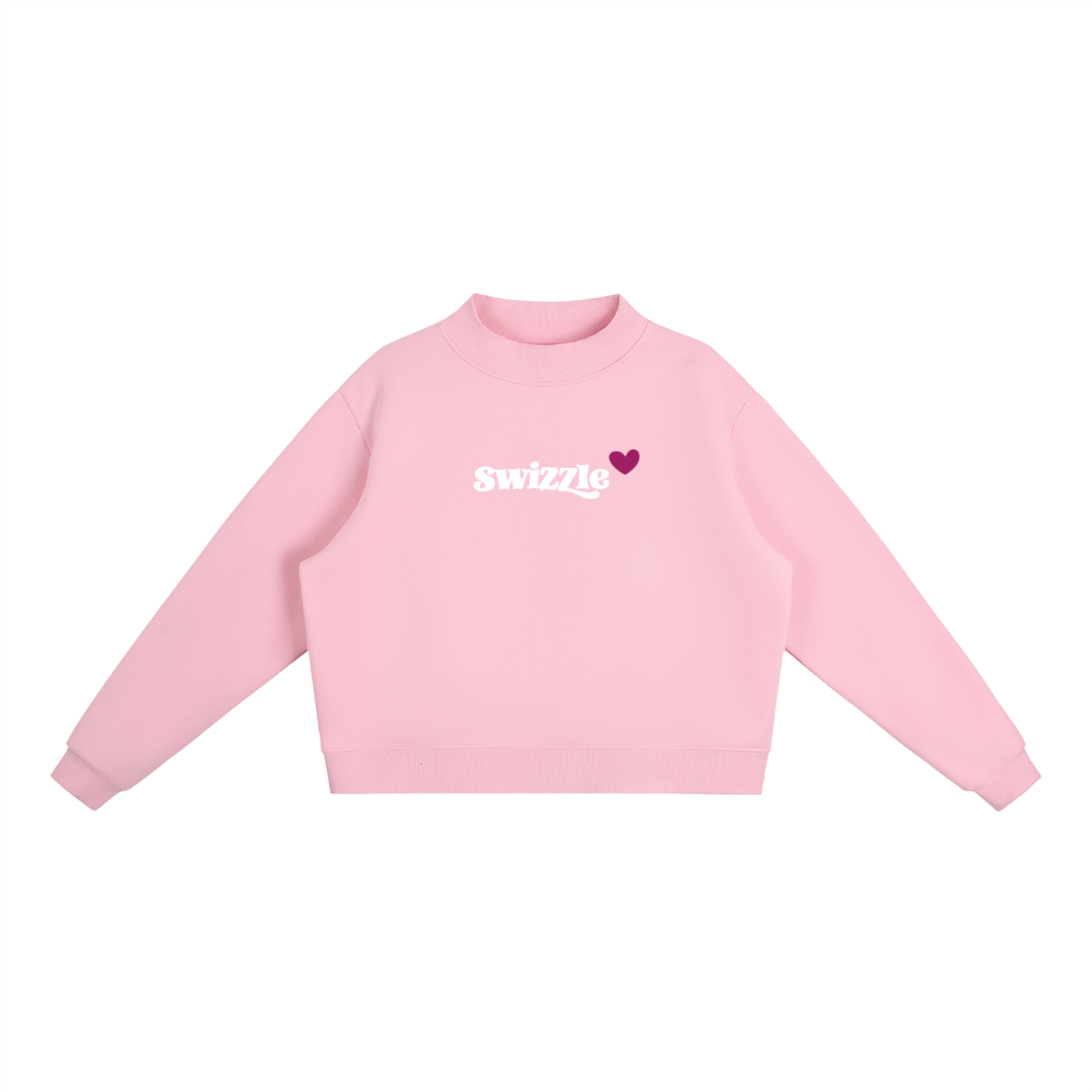 Hot Girls Drink Swizzle Mock Neck