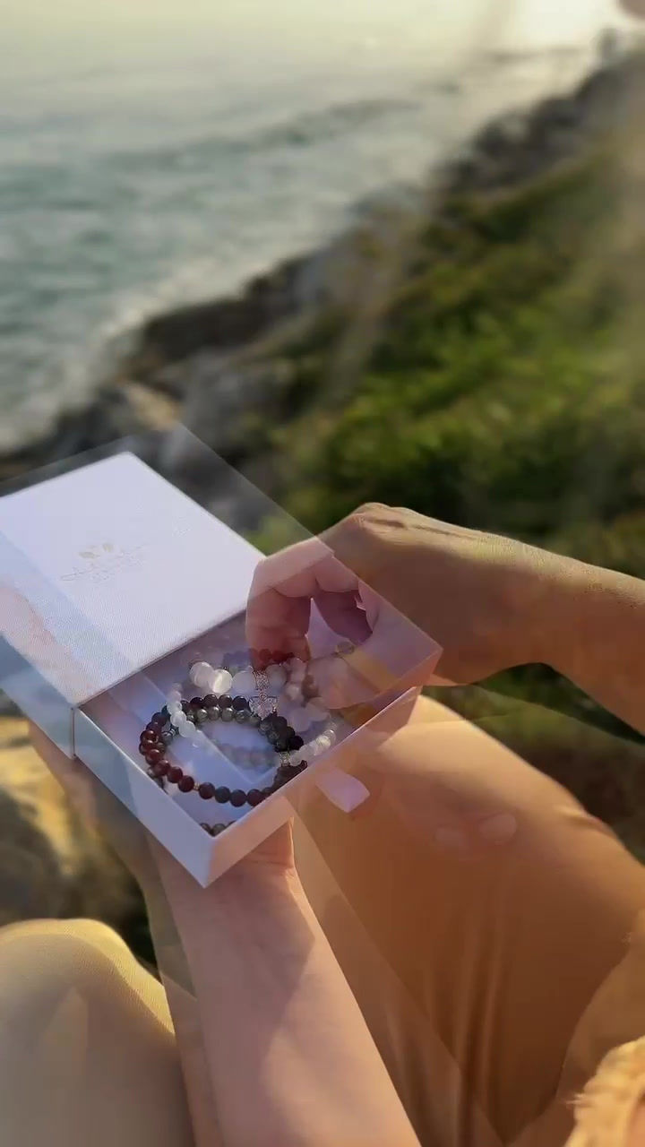 Miniatúra: BLISS- náramok s aktivačnou nahrávkou - SET biely hrubší aj tenší náramok
