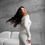Thumbnail: Off-the-shoulder fitted dress