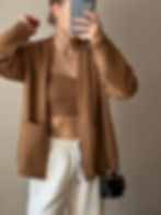 Thumbnail: Basic top and cardigan with pockets