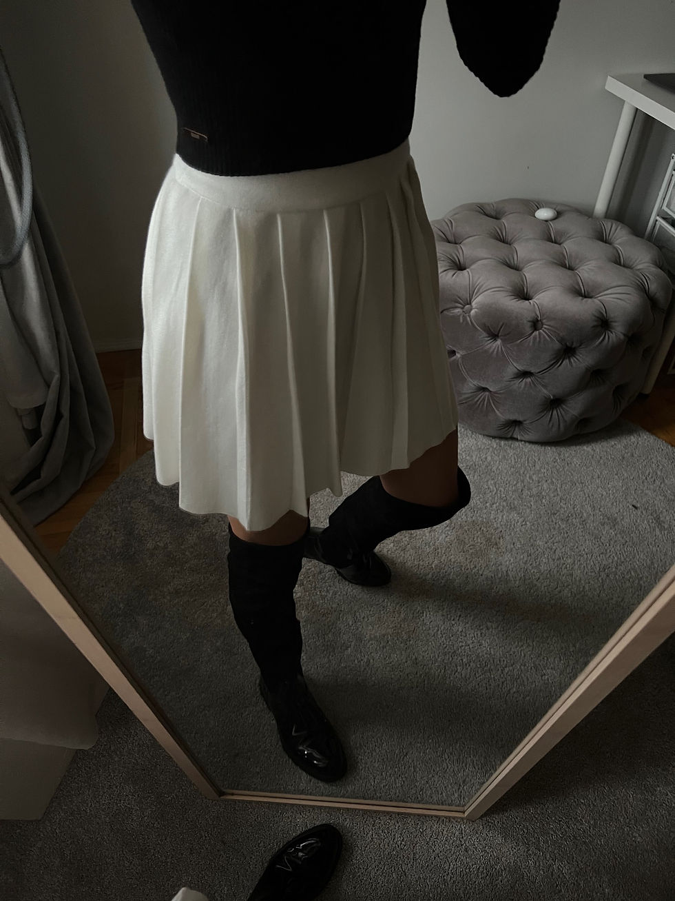Thumbnail:  Skirt with wide plisse