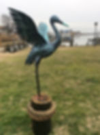 2020 Blue Green Crane wings up rope