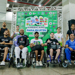 Com apoio do Governo do Amazonas, paratletas participam do I Campeonato Pan Americano de Para Jiu-Jitsu, no Vasco Vasques 