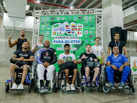 Com apoio do Governo do Amazonas, paratletas participam do I Campeonato Pan Americano de Para Jiu-Jitsu, no Vasco Vasques 