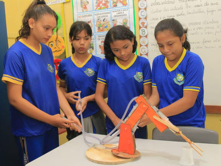 Projeto da Escola Municipal Charles Garcia visa transformar materiais recicláveis em robótica