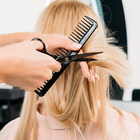 Haircut At Salon