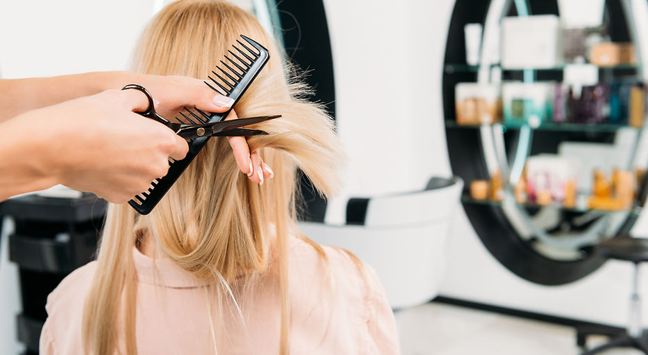 Haircut At Salon