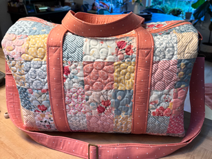 tote bag made from quilt