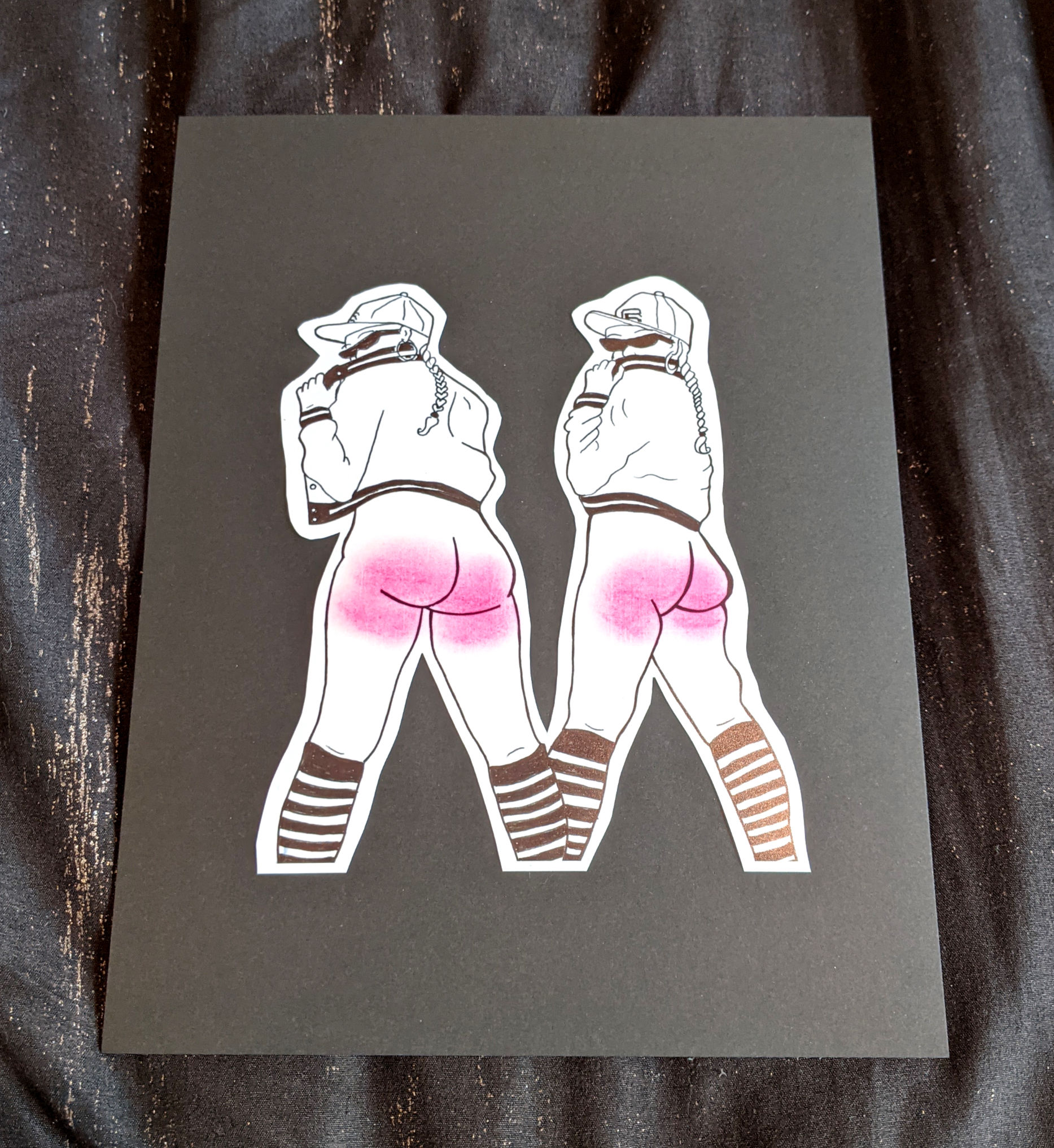 Spanking Art Print: "Bay Minimalist"