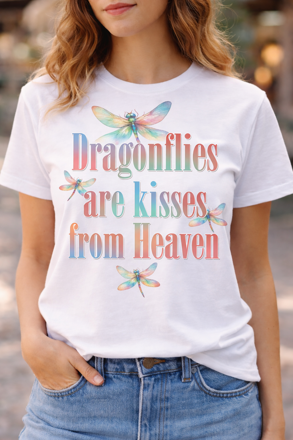🦋 Dragonflies Are Kisses From Heaven Tee