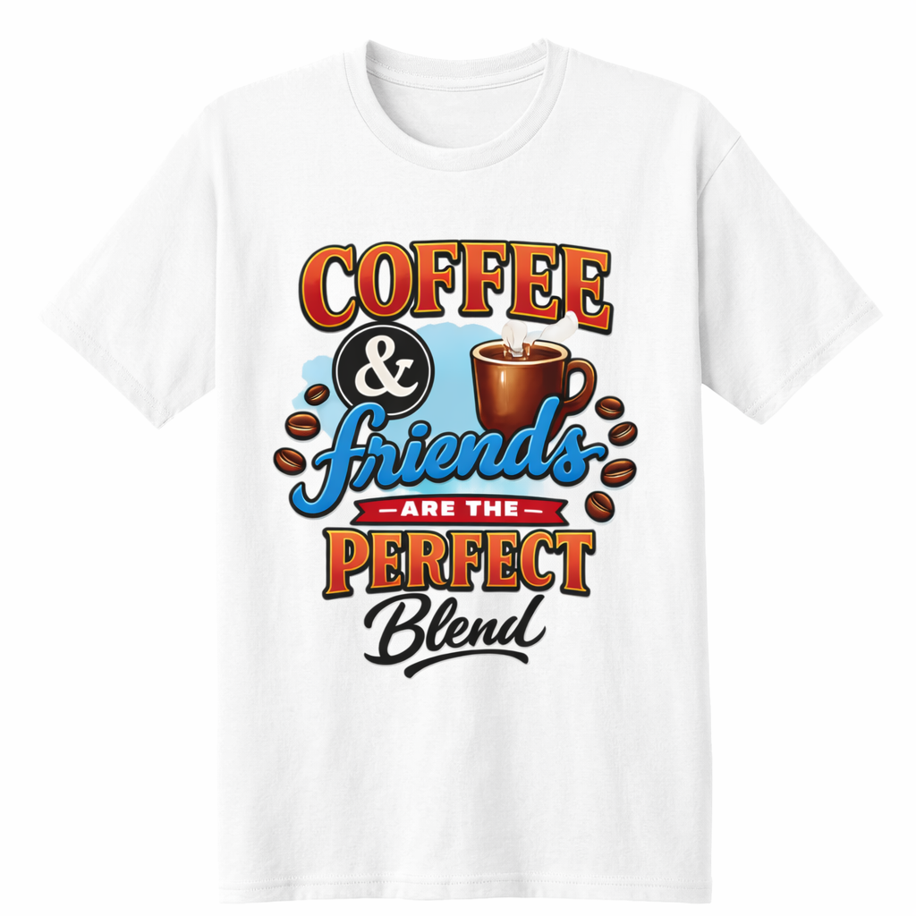 Coffe & Friends the Perfeect Blend Tshirt