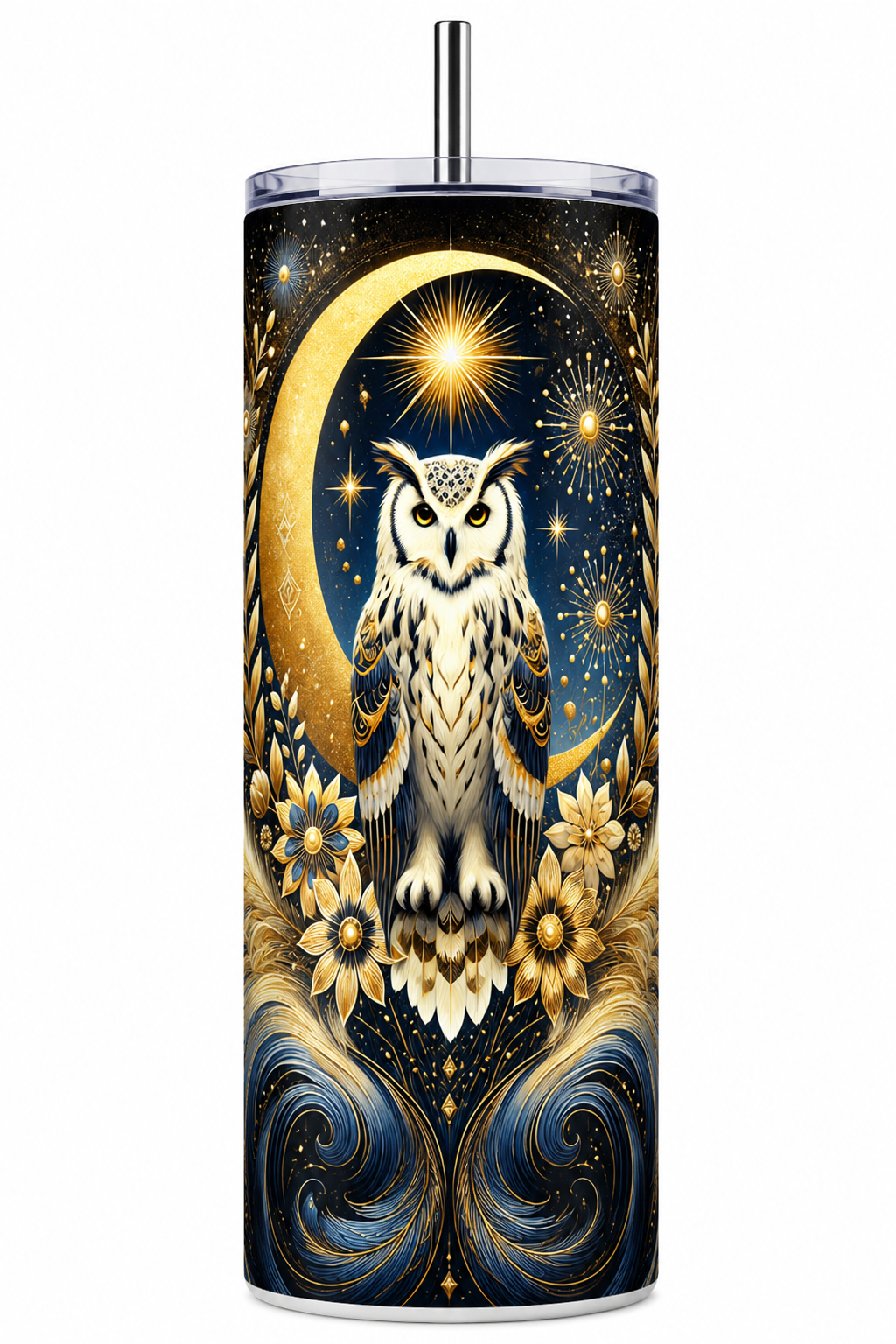 🦉 Celestial Owl 20 oz Skinny Tumbler