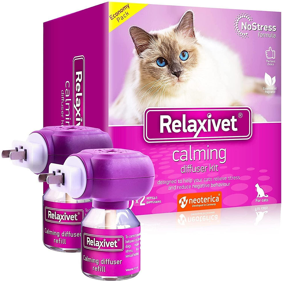 Thumbnail: Cat Calming Diffuser Pet Anti Anxiety Feline Calm Pheromones Plug In 2 Pack