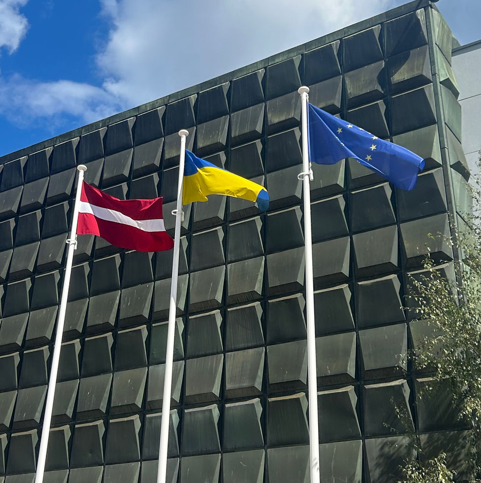 Flags of Support, Riga
