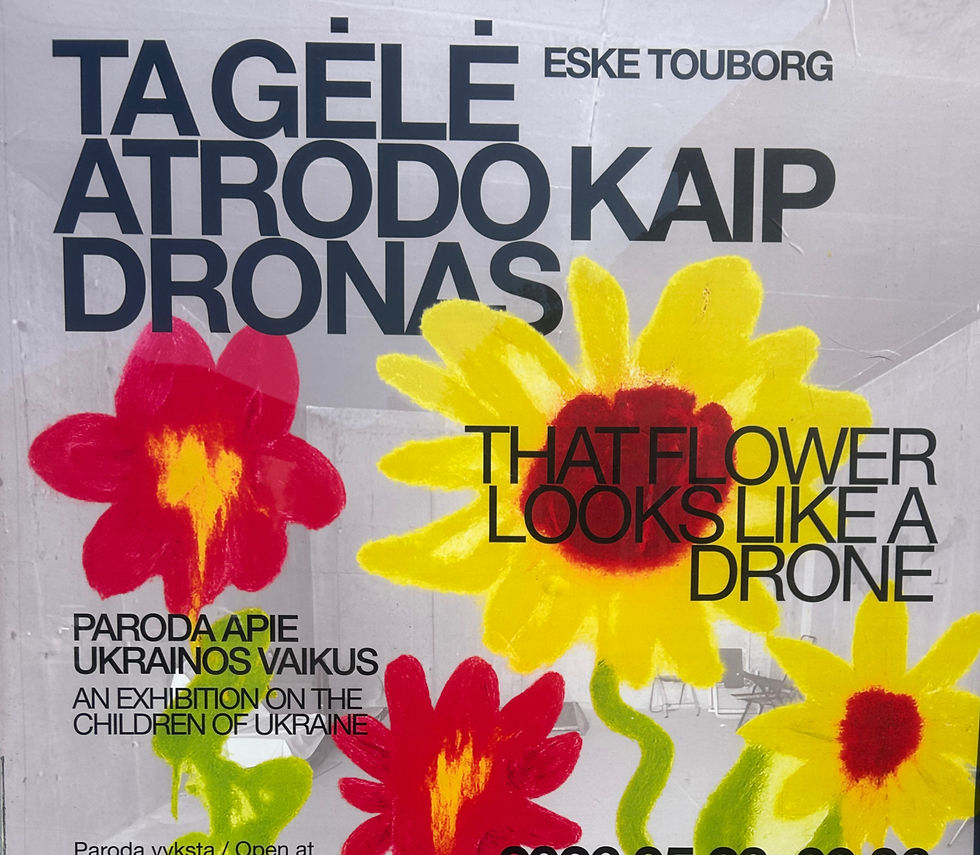 Exhibition Poster, Vilnius
