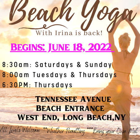 Beach Yoga 2022