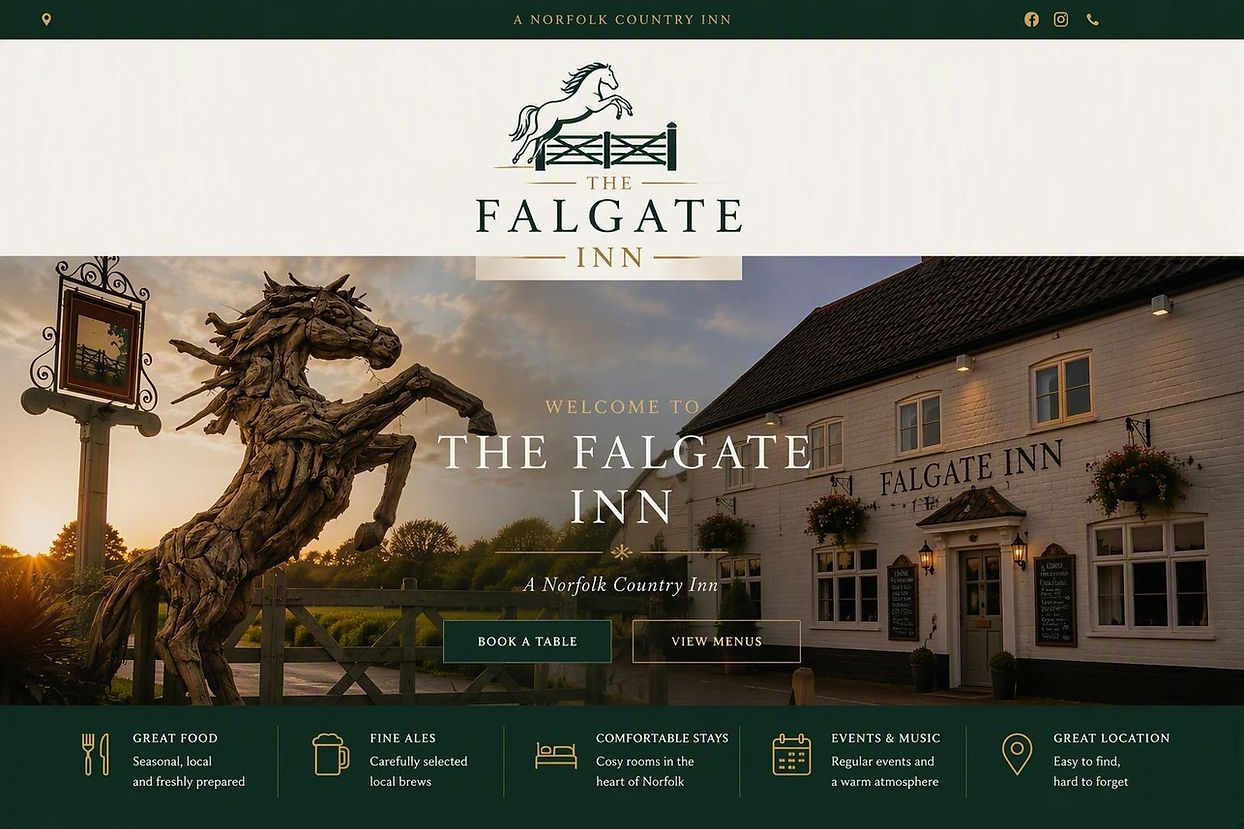 The Fagate Inn Header Logo