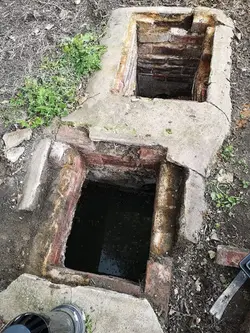Affordable Drains engineer working on a drainage systems