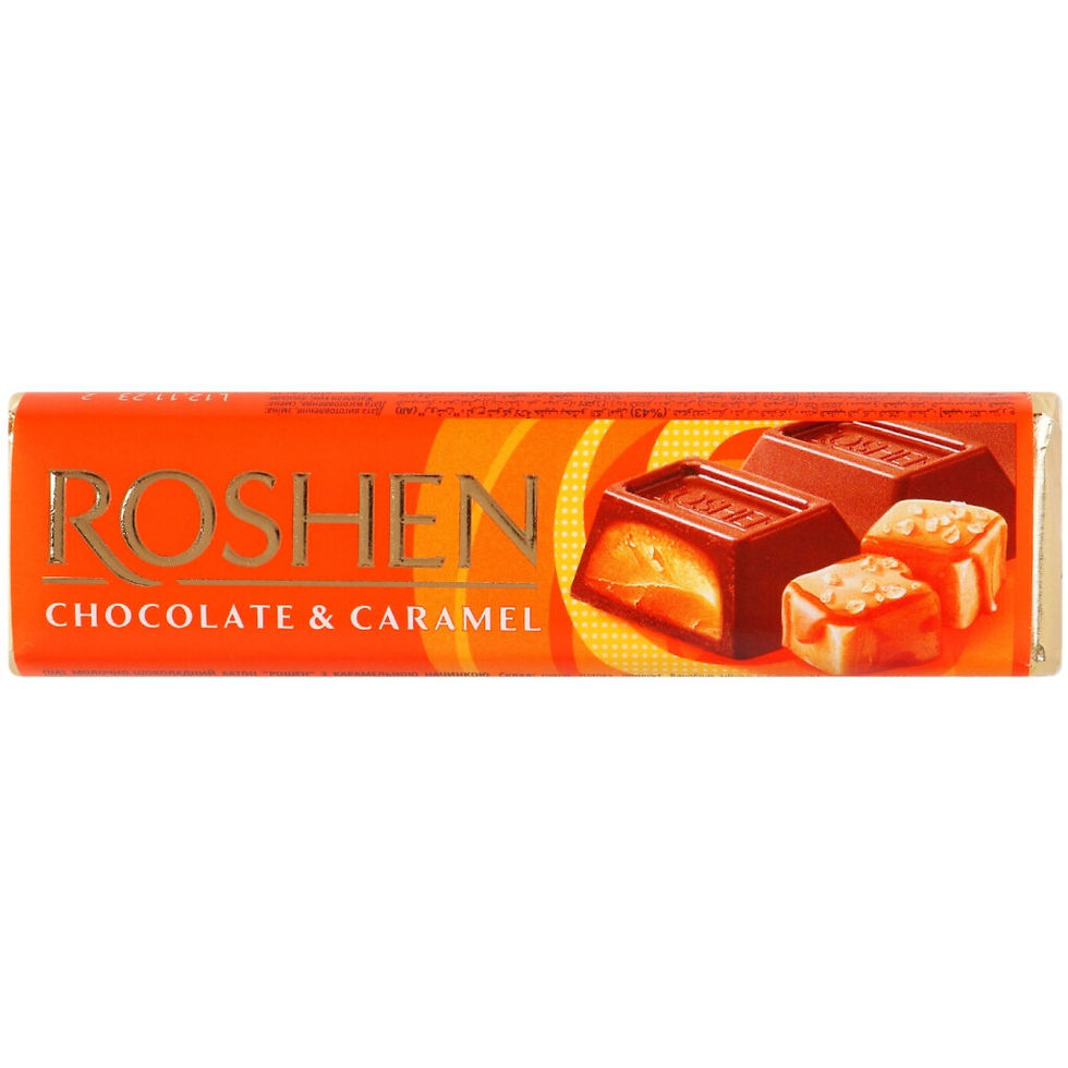 Roshen Milk Chocolate & Caramel at World Foods Market