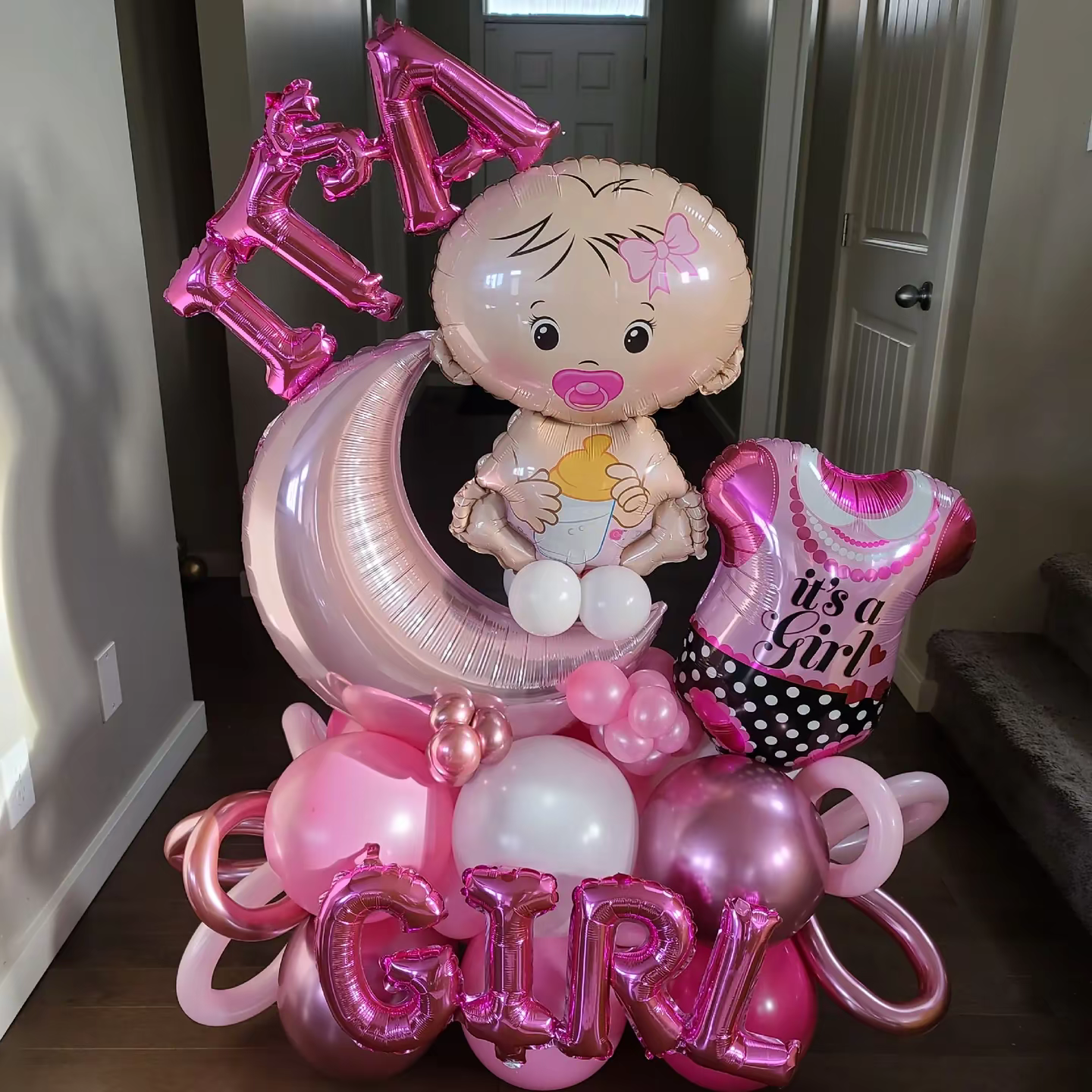 Pinky Dream Lullaby- Balloon Bouquet