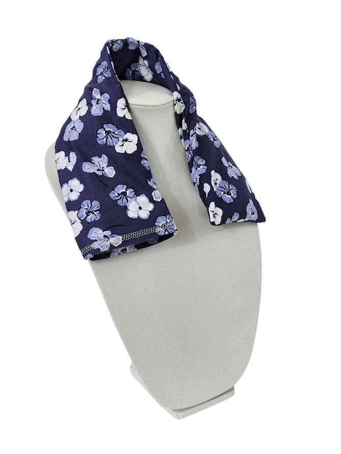 Thumbnail: Blue Pansies Rice Bag & Cover