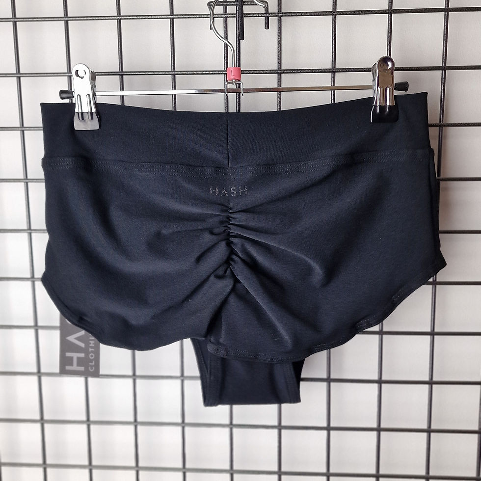Thumbnail: Hash Virgin High Cut shorts - Black