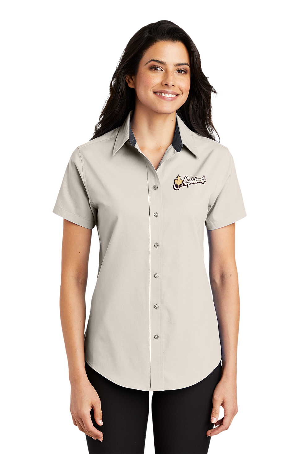Thumbnail: Maplehurst - Port Authority® Ladies Short Sleeve Easy Care Shirt