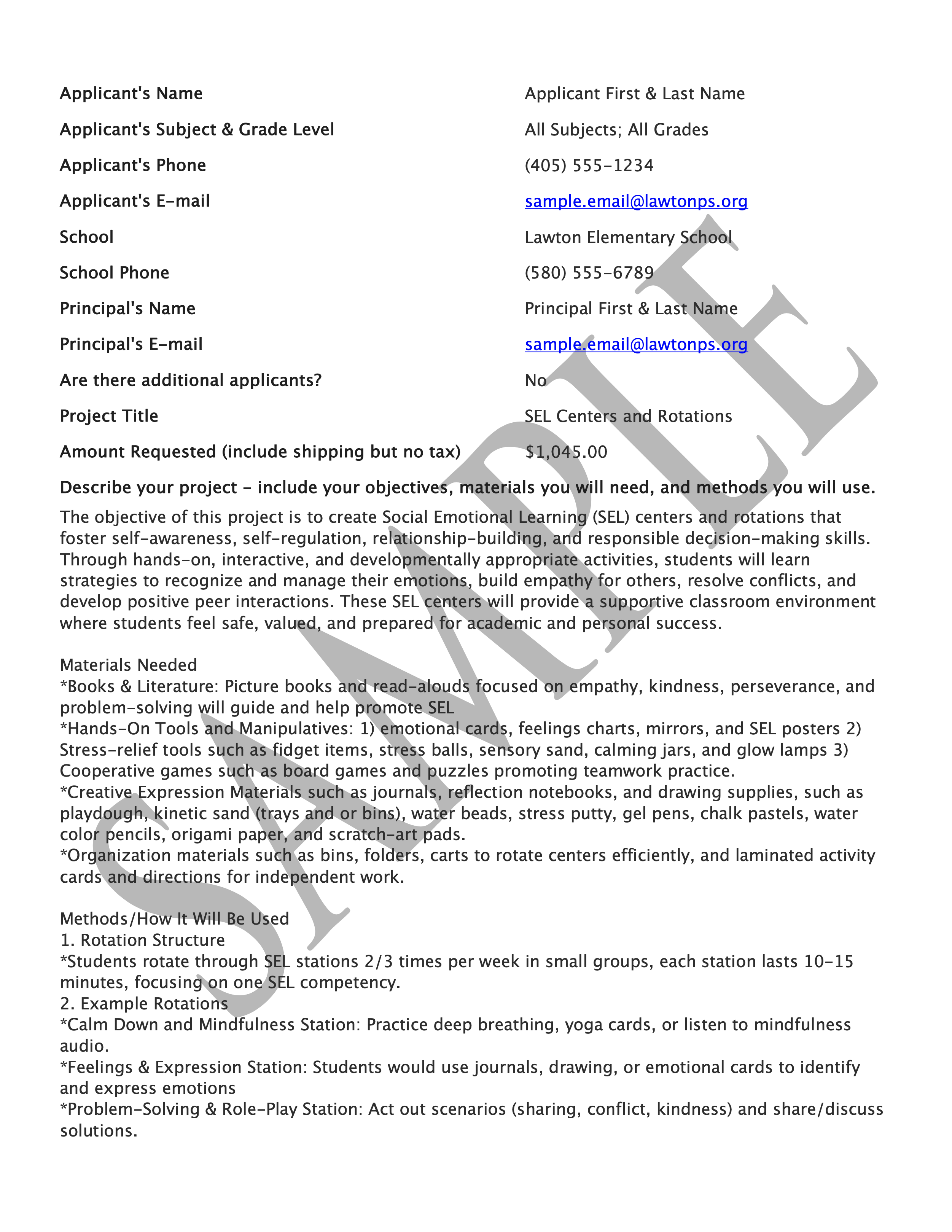 LPSF Grant Application - Sample II.png