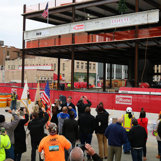 Construction of Will County Courthouse reaches milestone