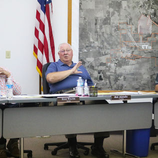 Sugar Grove trustees discuss development options for National Shopping Plaza property