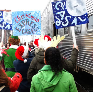 Annual train ride raises awareness for a cause