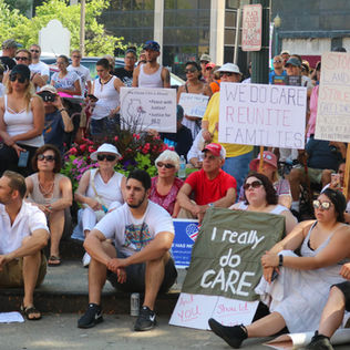 Hundreds turnout in Joliet to protest family separations at border