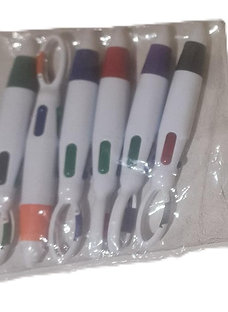 6 NURSES COLOUR CHANGE PENS