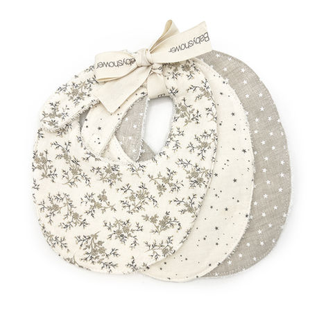 Lot de 3 bavoirs Miley
BABY SHOWER
39€