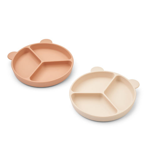 Lot de 2 assiettes à compartiments ventousables
LIEWOOD 
36€ 