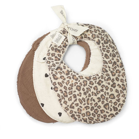 Lot de 3 bavoirs Wild Print 
BABY SHOWER 
38€