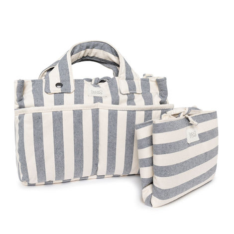Mini sac à langer + matelas à langer Navy Jean 
BABY SHOWER 
78€