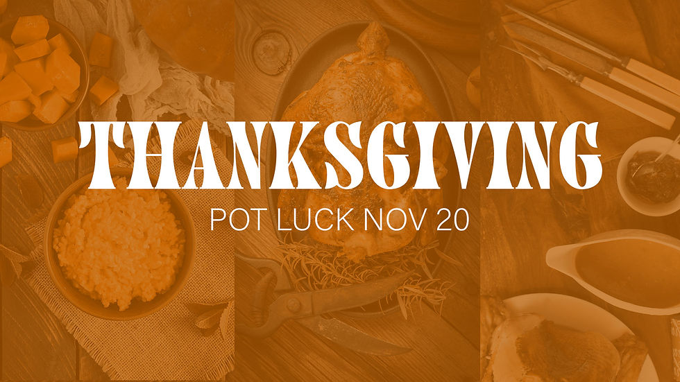 Thanksgiving Pot Luck