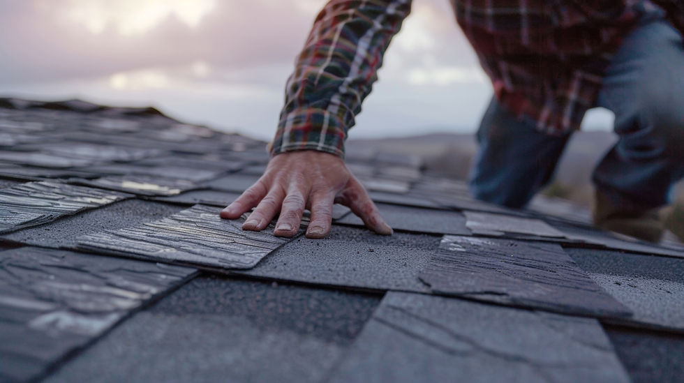 Steep Roof Inspection