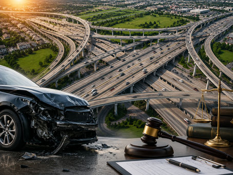 Beltway 8 Service Road Collisions: Proving Fault in High-Speed Feeder Road Accidents