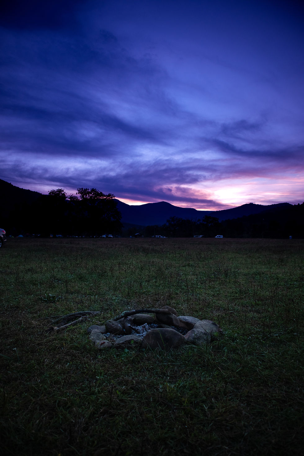 Blue Ridge Mountains Sunset