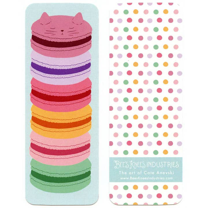 Meowcarons Cats Bookmark By Bee’s Knees Industries