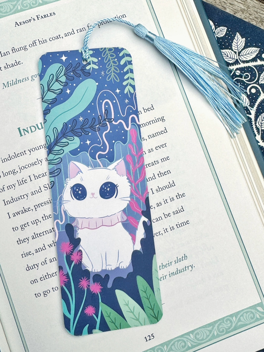 Stargazing Cat Bookmark By Paper Cat Club