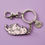 Thumbnail: Purr Evil Hard Enamel Keyring By Punky Pins