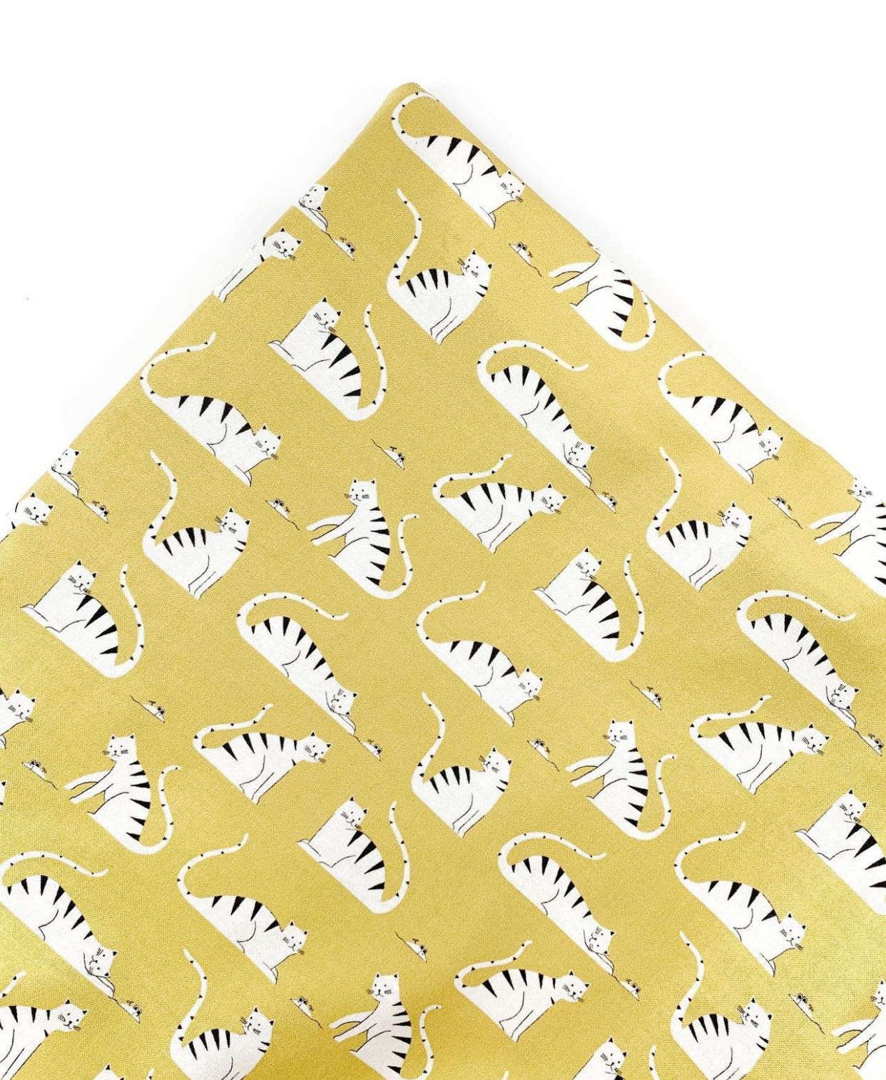 Stripy Cats and Mouse Toy Nip Mat