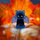 Thumbnail: Gargoyle Cat Enamel Pin By Meow Amor Creative