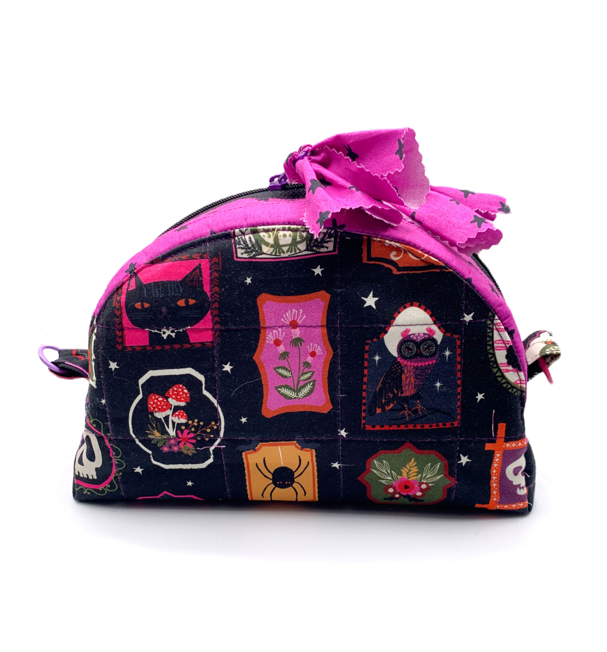 Ghoulish Gallery Boxy Zipper Pouch
